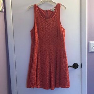 🎉 Forever 21 Coral Sun Dress! 🎉